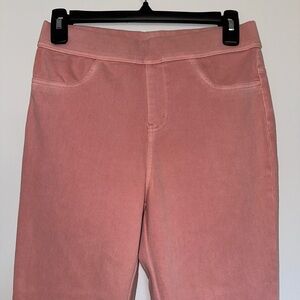 Time and Tru Light Pink Capris Length Jeggings